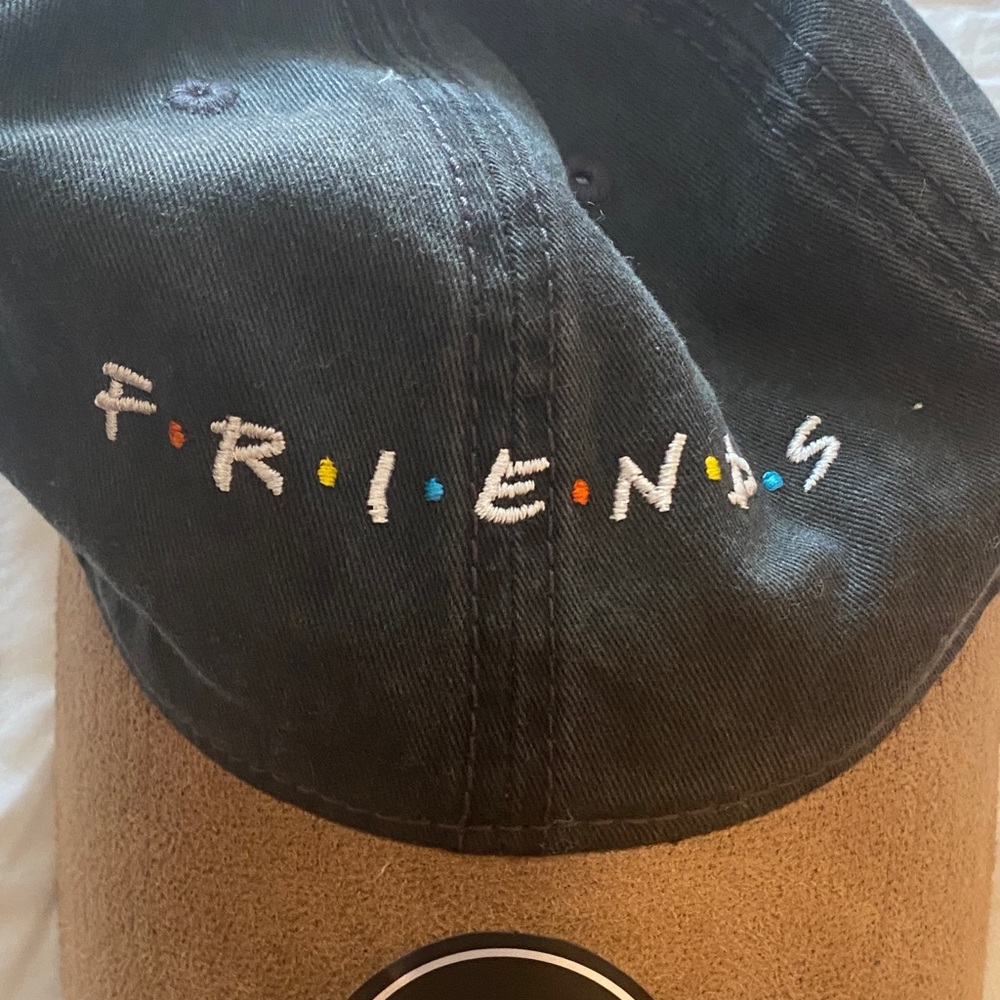 FRIENDS Kids Black Cap with Colorful Accents